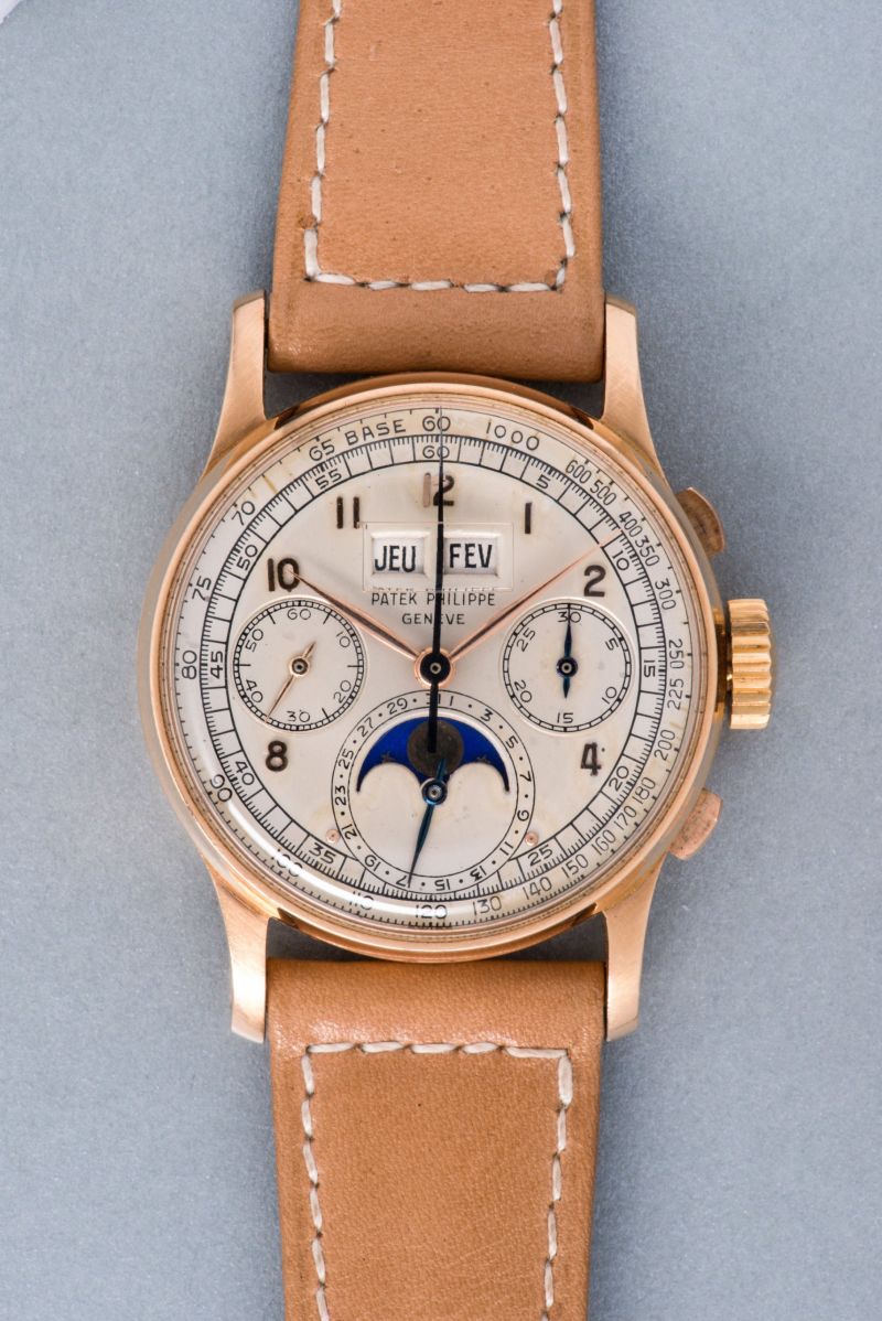 Patek philippe best sale ref 1518 price