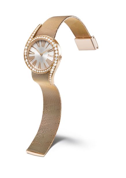 The pink gold Limelight Gala Milanese Bracelet from Piaget took home the Ladies' Watch Prize for 2016. Retailing for more than $35,000, the diamond-set time piece has a quartz movement. 