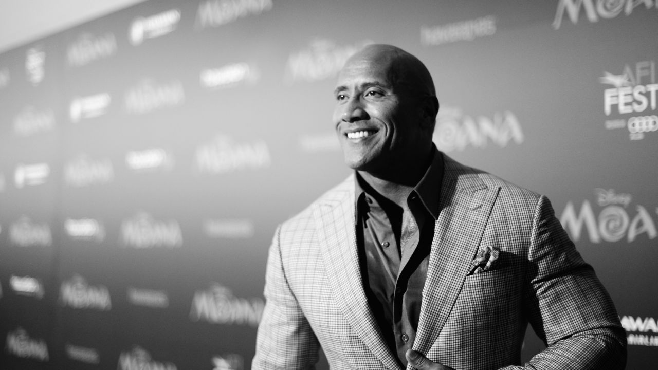 dwayne johnson the rock moana