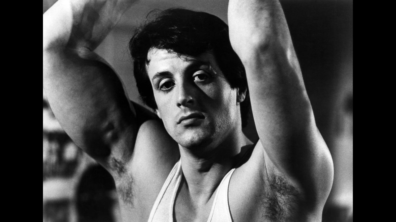 Stallone played Rocky Balboa, a down-on-his-luck boxer who's given an unlikely title shot against the world heavyweight champion. Stallone wrote the screenplay to "Rocky" himself and sold it with one condition: that he be allowed to play the lead role.