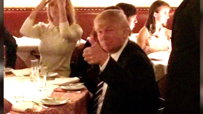 Donald Trump NY dinner 