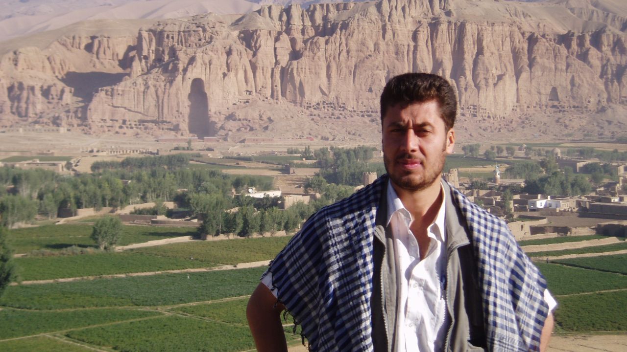 Najib Sharifi pictured in September 2005 when he worked with Ivan Watson as a translator in Bamiyan, Afghanistan.