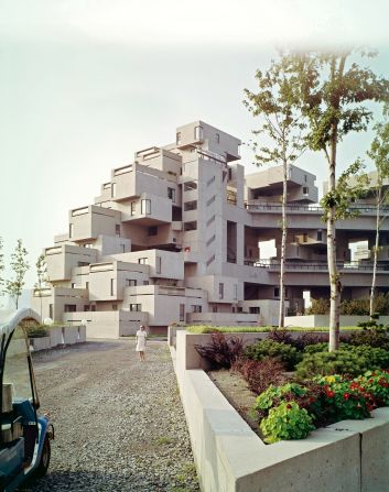 Moshe Safdie's stacked-block apartment complex was the highlight of Expo 67. Habitat 67, which Safdie completed when he was only 23 (the idea was part of his university thesis) is now one of Montreal's most important architectural landmarks. 