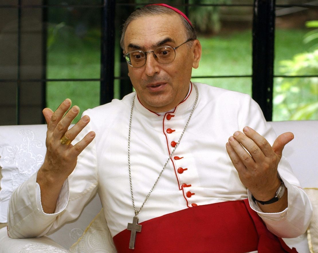 Mario Zenari gets a red hat as Francis emphasizes his closeness to the "beloved and martyred Syria."