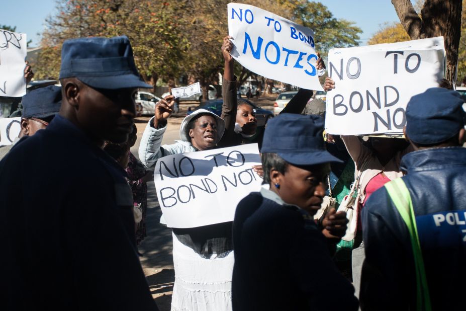 In recent months, Zimbabwe has been hit by a series of street protests, triggered by an economic crisis that has left banks short of cash and the government struggling to pay its workers.