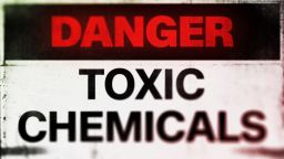 Danger Toxic Chemicals sign
