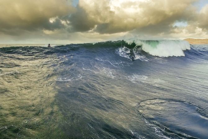 A trained plumber, he has been able to put his previous trade on hold for the past two years to surf professionally.