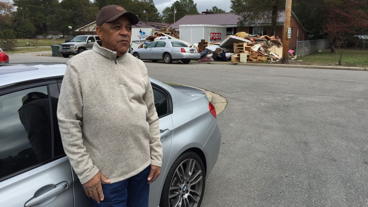 James Defreece, 81, lost his home of more than 40 years but considers himself blessed. 