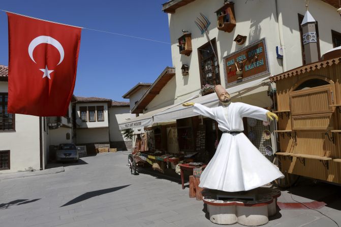Dervish souvenirs are promoted intensively during the festival, although the Mevlevi Order has been banned in Turkey since 1923. <br /><br />The state allows public whirling performances on the basis that they are cultural rather than religious displays. 