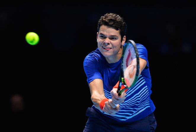 And it was the big-serving Canadian who got off to the better start, taking the first set on the tiebreak after hitting 11 aces.