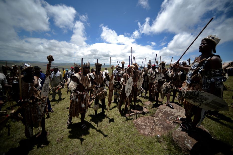 A feature of marital affairs for many Bantu-speaking tribes in South Africa, Zimbabwe and Swaziland, <em>lobola</em> is practiced by, among others,  Zulus (pictured). <em>Lobola</em> is also referred to as "bridalwealth", with the prospective groom's family negotiat