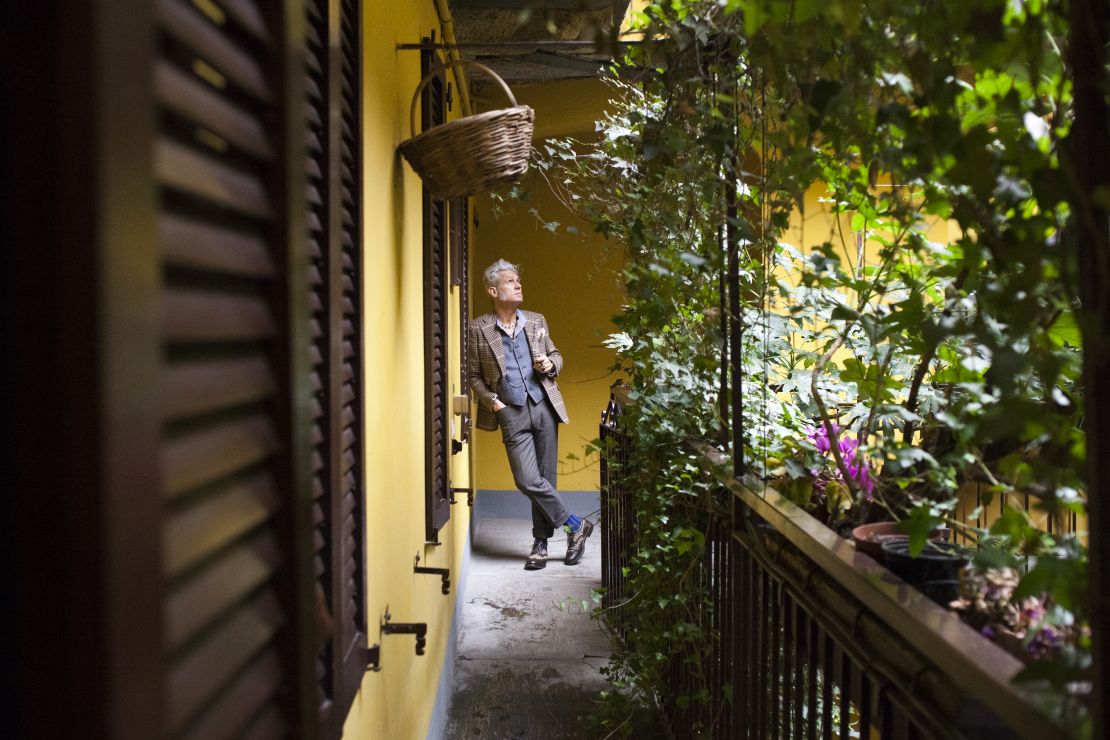 Luca Lanzoni photographed near Milan, Italy