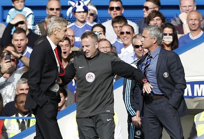 Arsene Wenger's longstanding rivalry with Jose Mourinho (right) has added a new layer of intrigue to this weekend's clash between Arsenal and Manchester United at Old Trafford. 