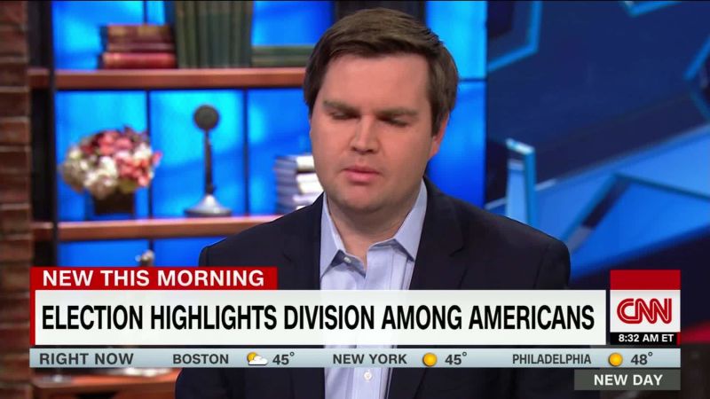 Trump Voters Not Concerned About Cabinet Picks, Author J.D. Vance Says ...