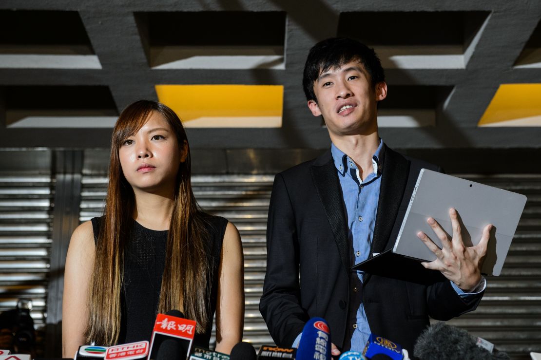 Yau and Leung have come in for intense criticism since their stunt.