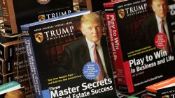 NEW YORK - JANUARY 10:  Copies of "How To Build Wealth," which is a series of nine audio business courses created by Trump University, lie on display at a Barnes & Noble store January 10, 2005 in New York City.  (Photo by Scott Gries/Getty Images)