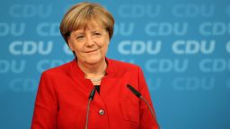 German Chancellor and Chairwoman of the German Christian Democrats (CDU) Angela Merkel  announced she will run for a fourth term in office in federal elections scheduled for next year. 