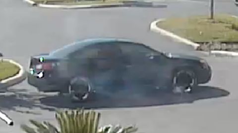 San Antonio police released this image of the suspect's car. 