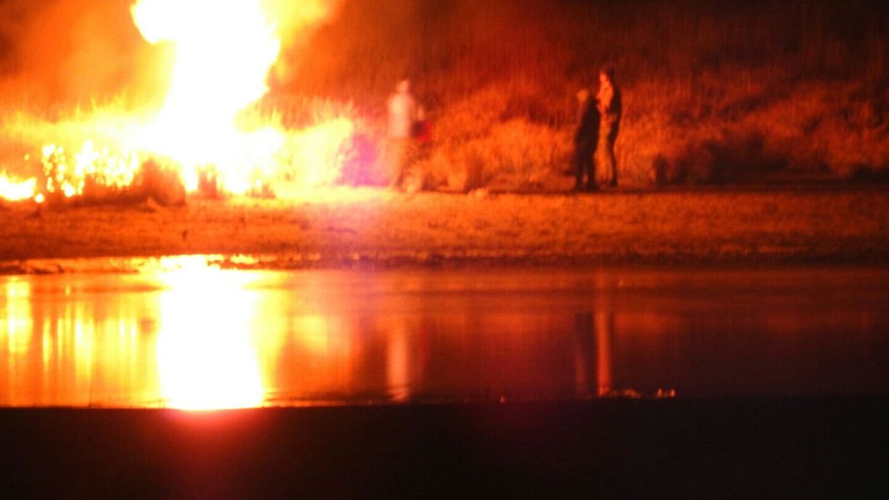 Dakota Access Pipeline protest standoff escalated Sunday evening.