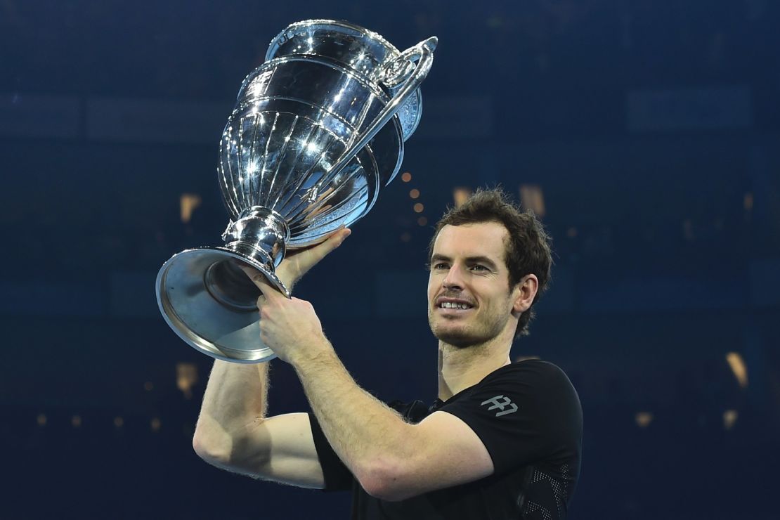 Murray had previously never even progressed beyond the semifinal of the year-end tournament. 