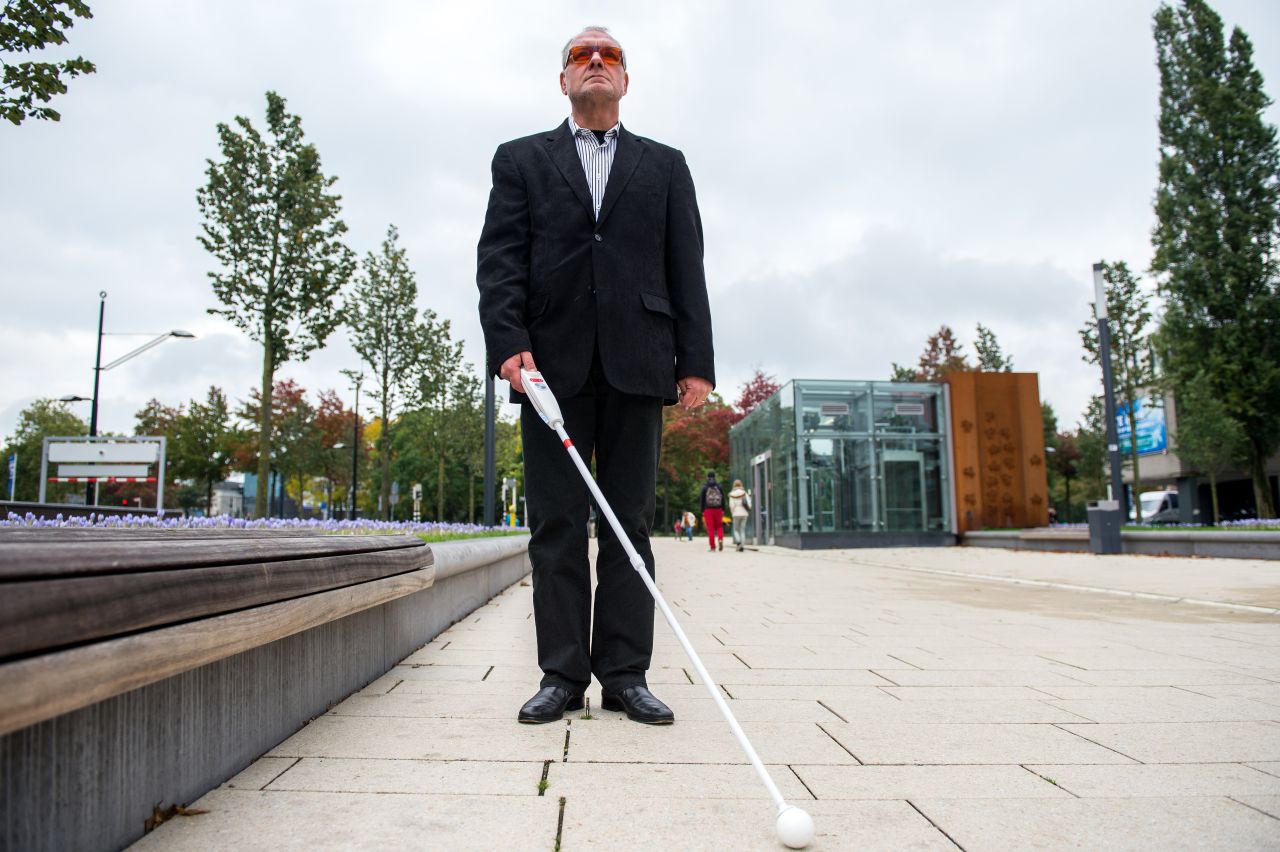 The company says the aim is to make life easier for the 285 million people estimated to be visually impaired worldwide -- 39 million of which are blind, according to the World Health Organization.