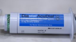 The medication Diastat helps stop Abby Muszynski's seizures.