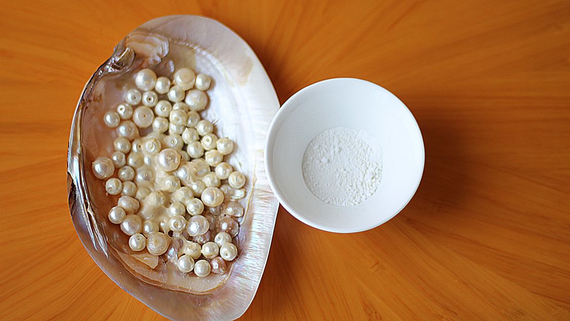 Pearl powder: A beauty product in China.