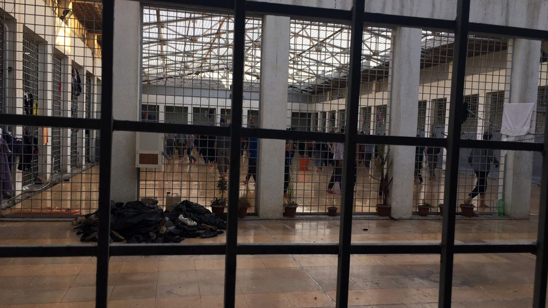 A secret detention facility in northern Iraq where the three ISIS members are being kept.