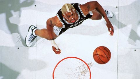 Rodman was traded to the San Antonio Spurs in 1993, but he continued to dominate the boards. From 1992 to 1998, no NBA player averaged more rebounds per game than Rodman. It was in San Antonio where Rodman started dyeing his hair different colors, showing the world a different side of his personality.