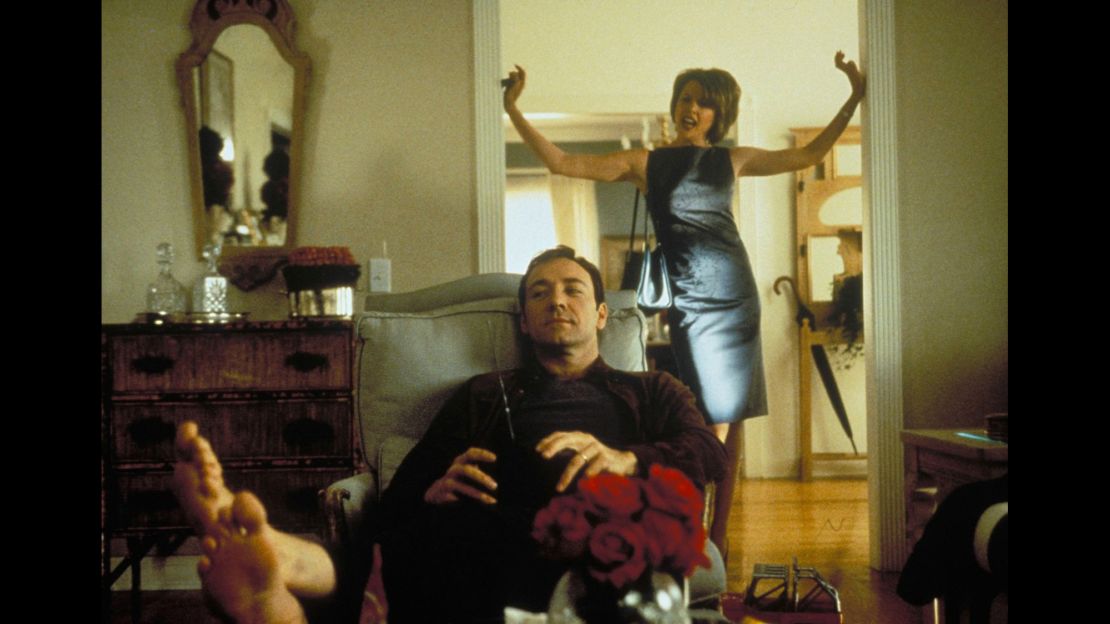  <strong>"American Beauty"</strong> : Annette Bening and Kevin Spacey star as a couple navigating life in the suburbs where life is not what it seems. <strong>(Hulu) </strong>