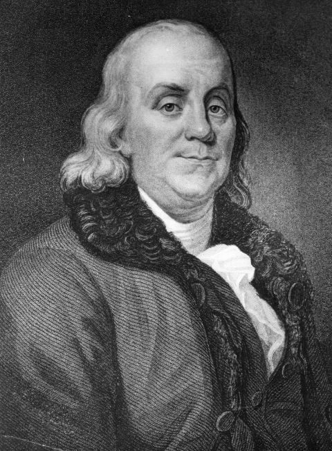 God old Benjamin Franklin, Founding Father and veritable mine of obscure trivia. A keen sportsman, an 11-year-old Franklin invented the <a href="https://www.fi.edu/benjamin-franklin/inventions" target="_blank" target="_blank">swim fin</a> (or flippers) by using two 10x6-inch oval-shaped pieces of wood that, when grasped by the hands, increased the power of his strokes. They did, however, hurt his wrists, he wrote in an essay titled "On the Art of Swimming." He later strapped them to his feet, although according to the Franklin Institute they weren't as effective. 