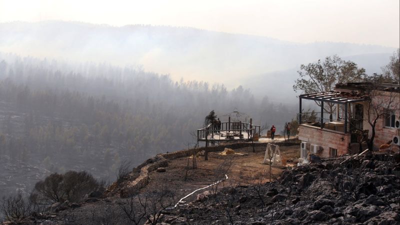 Israel Wildfires: Russia Sending Planes To Help | CNN