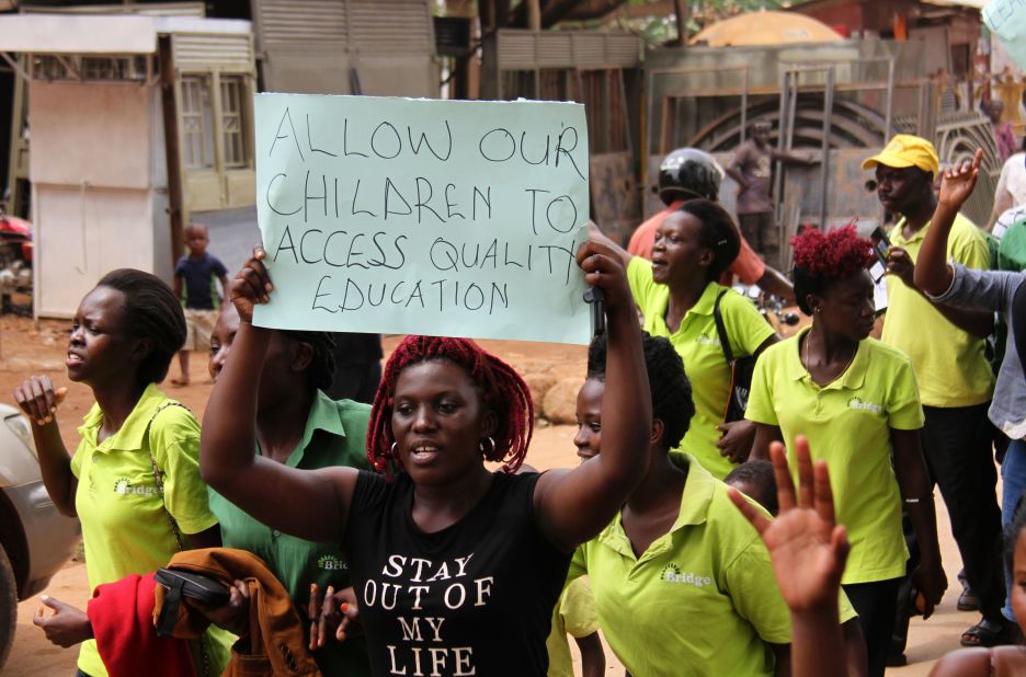 Uganda's High Court ruled the 63 Bridge International Academies provided unsanitary learning conditions, used unqualified teachers and were not properly licensed. However, many parents have protested and rejected the decision to close its doors.<br />