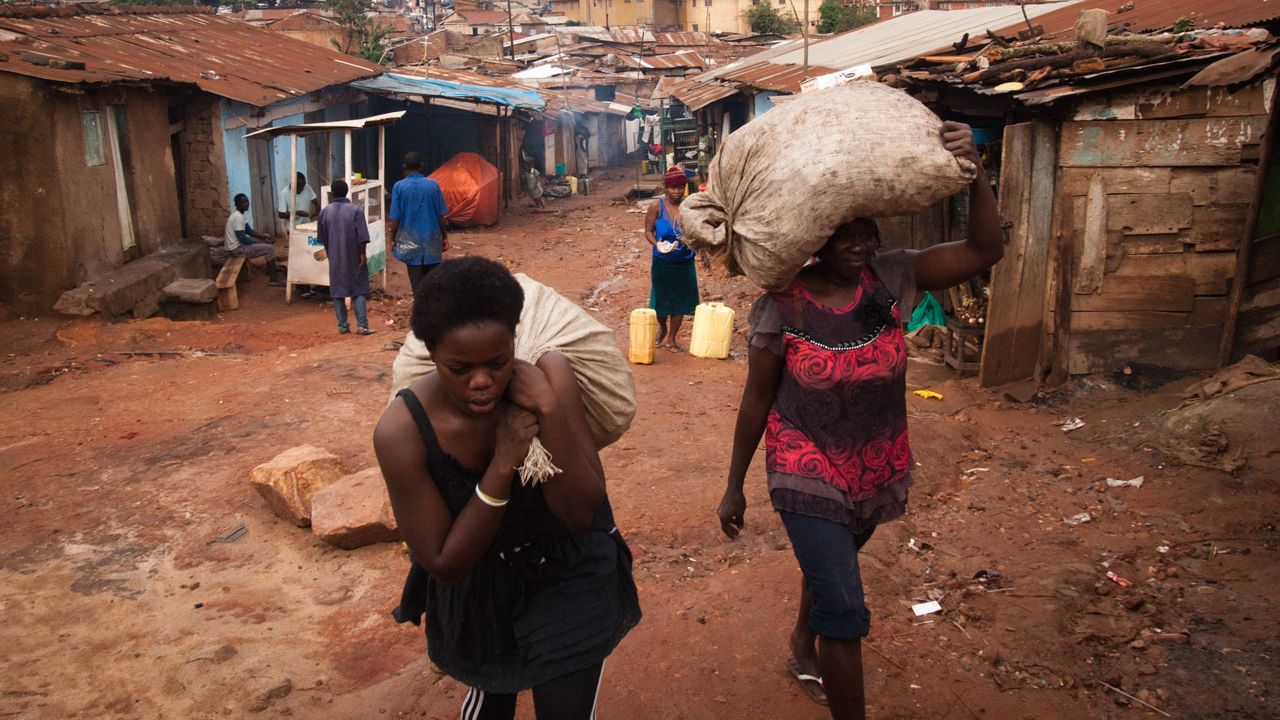 Almost 20% of Uganda's population live below the poverty line, according to The World Bank.