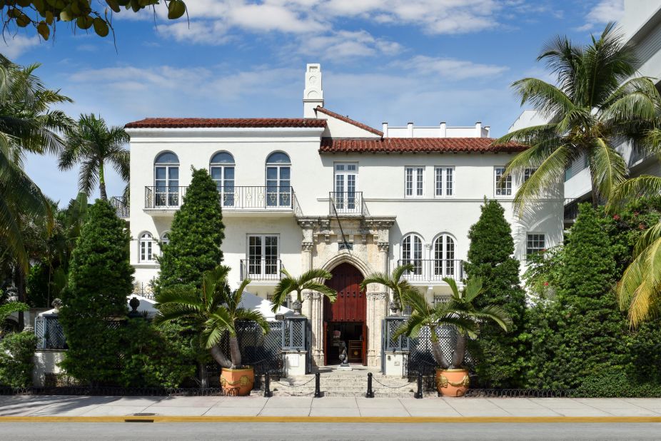 This gaudy Ocean Drive mansion, originally built by an heir to the Standard Oil fortune, would probably have disappeared into the annals of bad taste had Miami transplant Gianni Versace not bought it in 1993 for $2.9 million. After the sale, Versace spent $33 million in renovations. 