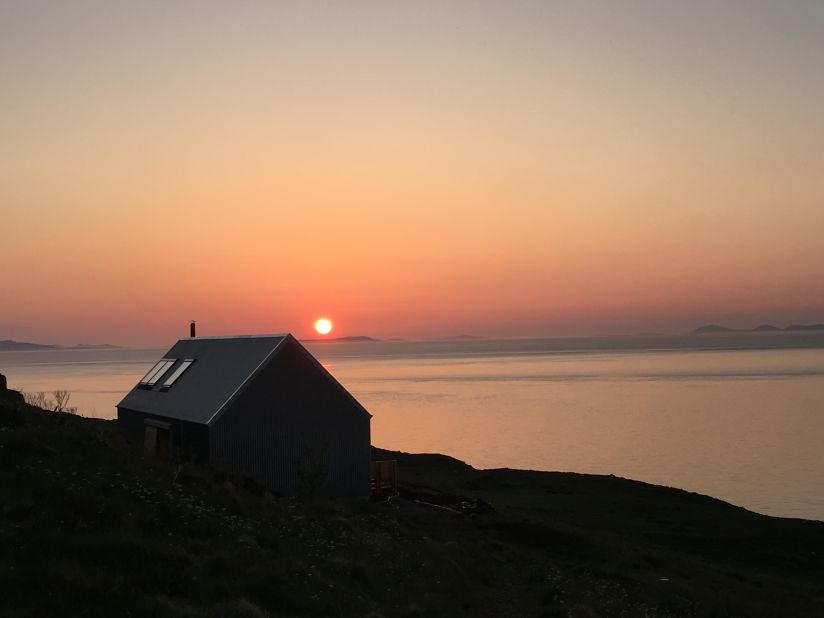 "I love designing a building where you have a great sunset", says Rural Design director Alan Dickson, "I think that's a very special moment in any day, as the sun sets particularly across the sea."