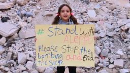 Bana and her mother tweet from rebel-held eastern Aleppo. 