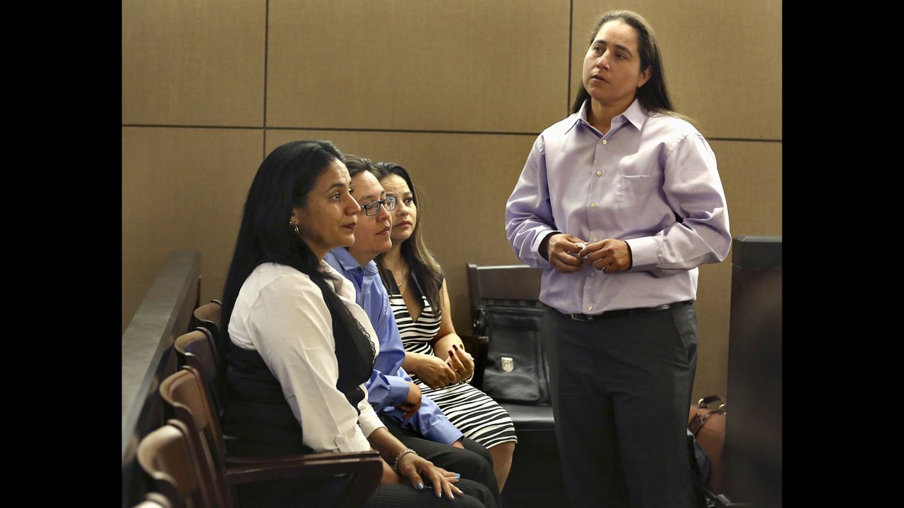 The women known as the San Antonio Four in 2015.