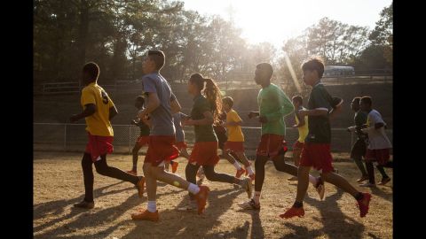 The Fugees Family offers year-round soccer programs to boys and girls, along with a specialized education.