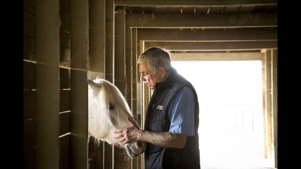 After Swimmer retired from the insurance industry, he and his wife turned their lucrative for-profit horse farm into a nonprofit oasis for children with special needs.