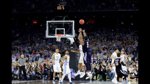 Villanova's Kris Jenkins shoots a buzzer-beating 3-pointer to win <a href="http://www.cnn.com/2016/04/05/sport/gallery/ncaa-mens-basketball-championship/index.html" target="_blank">the NCAA Tournament final</a> on Monday, April 4. The Wildcats defeated North Carolina 77-74 for their first national title since 1985.