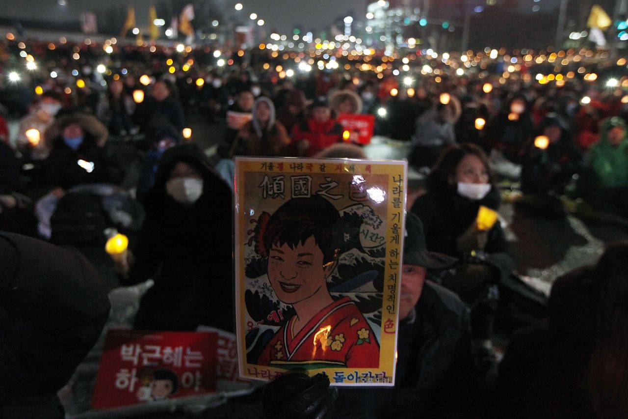 Her resistance to resign has infuriated her critics, who have questioned her judgment. (Read the full story <a href="http://edition.cnn.com/2016/11/26/asia/south-korea-mass-protests/index.html" target="_blank">here</a>)