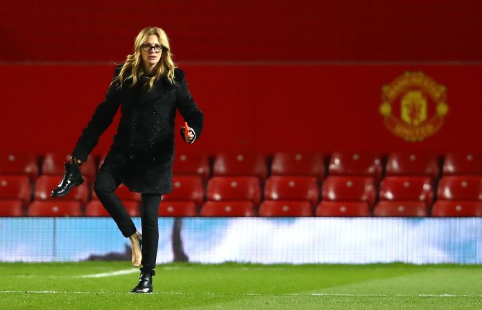 Will the Hollywood star remember to pack her football boots next time?