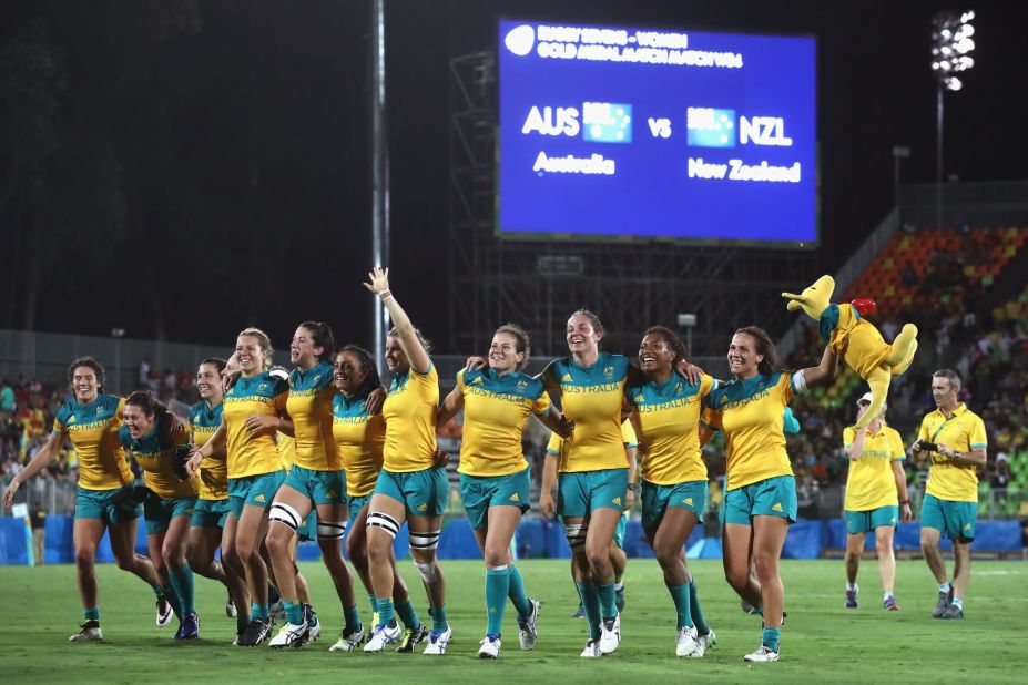 But the decision to stick with it paid off in some style as Australia became the inaugural Olympic sevens champion.