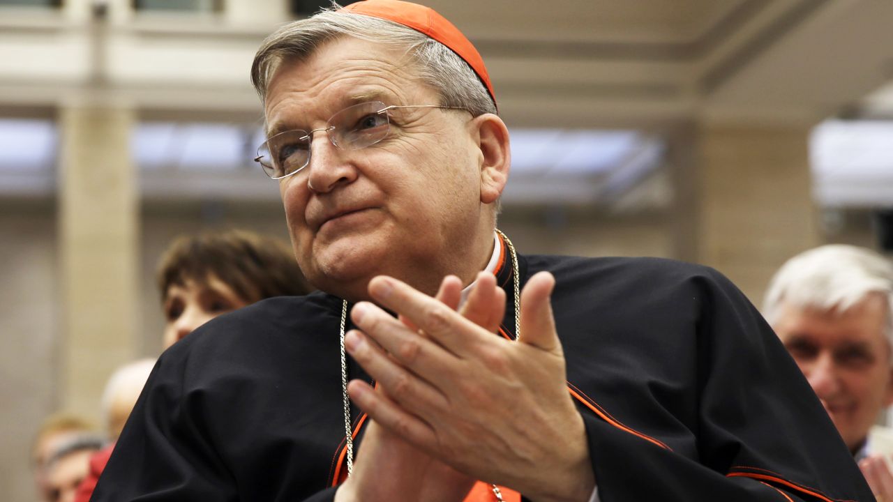 Cardinal Raymond Burke is threatening a reprimand of the Pope in the dispute.