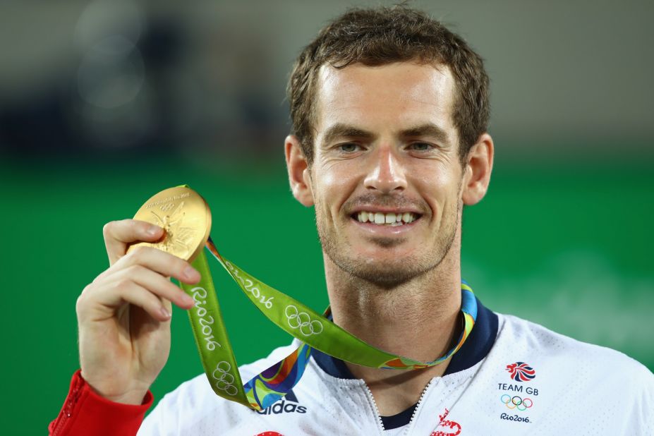 That wasn't all. The Scot became the first tennis player to win <a href="http://edition.cnn.com/2016/08/14/tennis/andy-murray-del-potro-olympic-tennis-final/">back-to-back singles gold</a> medals at the Olympics. 