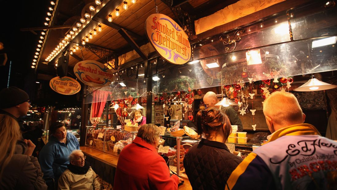 <strong>Frankfurt Christmas Market, Birmingham (England): </strong>England's second city is Britain's Christmas market capital. With more than 180 stalls and a singing moose head called Chris, Birmingham claims that it's "the largest authentic German Christmas Market outside of Germany or Austria."
