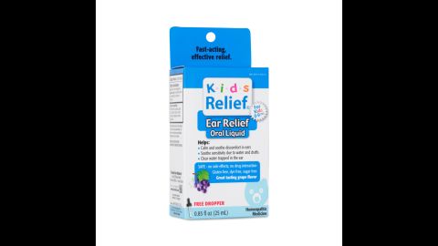 Kids Relief Ear Homeopathic Ear Relief Oral Liquid is among the recalled items.