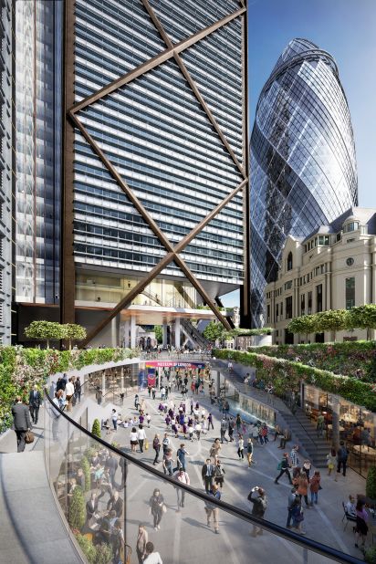 The skyscraper will contain a collaboration with the Museum of London, who will build an education center towards the summit. It will also feature a free viewing platform -- the highest in the UK.
