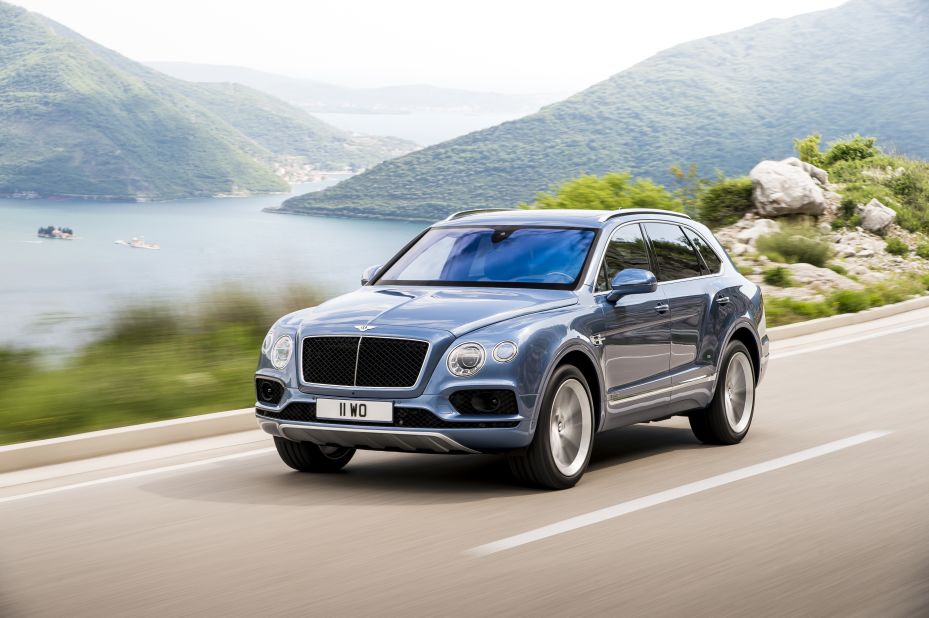 The Bentayga SUV's first edition runs to 608 vehicles and all of them are already sold.